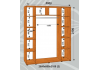  Шкафы купе стандарт, мм: Шир.-2000, глуб.-600, высота-2100 (№2)