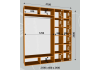  Шкафы купе стандарт, мм: Шир.-2100, глуб.-600, высота-2400