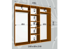  Шкафы купе стандарт, мм: Шир.-2300, глуб.-600, высота-2100