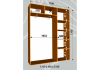  Шкафы купе стандарт, мм: Шир.-1700, глуб.-450, высота-2100
