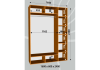  Шкафы купе стандарт, мм: Шир.-1600, глуб.-600, высота-2400