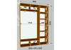  Шкафы купе стандарт, мм: Шир.-1800, глуб.-450, высота-2400