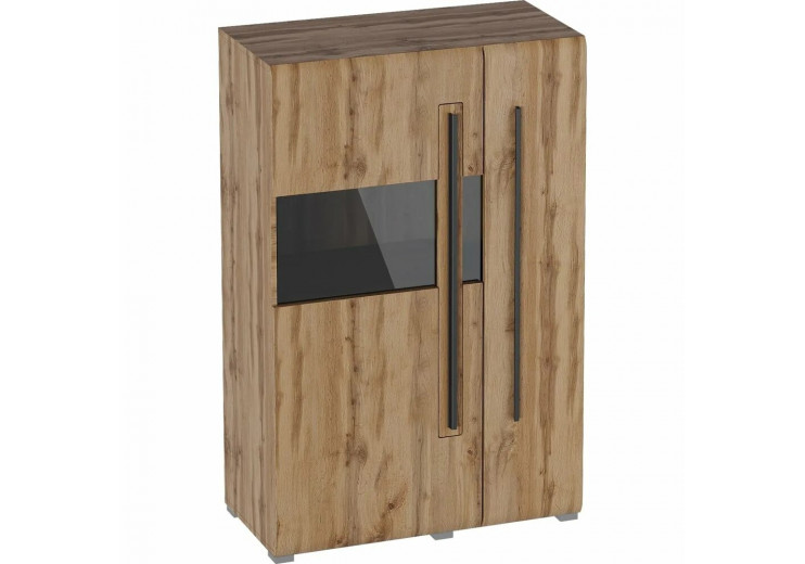 Шкаф-витрина 2-ух дверный гостиная Ницца