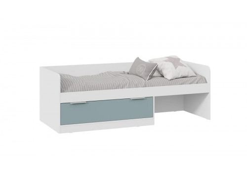 Кровать комбинированная «Марли» Тип 1 - 403.008.000 Белый, Серо-голубой