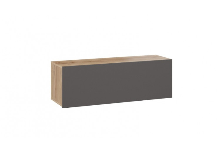 Шкаф навесной (366) «Порто» Яблоня Беллуно, Графит софт