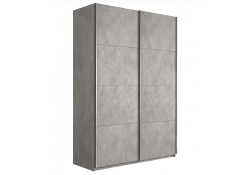 Шкаф-купе Прайм 2-х дверный (ЛДСП) Бетон