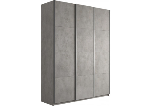 Шкаф-купе Прайм 3-х дверный (ЛДСП) Бетон