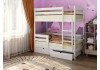 Кровать двухъярусная ЗОЛИ с покраской